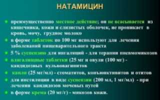 Препарат универсального действия против грибка — Натамицин