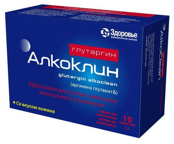 Алкоклин при алкогольном отравлении