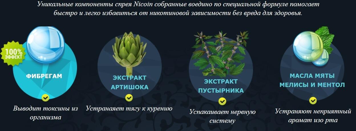 Состав Nicoin